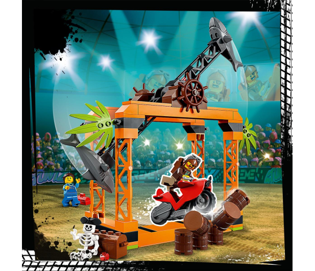 LEGO City 60342 Wyzwanie kaskaderskie: atak rekina - 1042825 - zdjęcie 6
